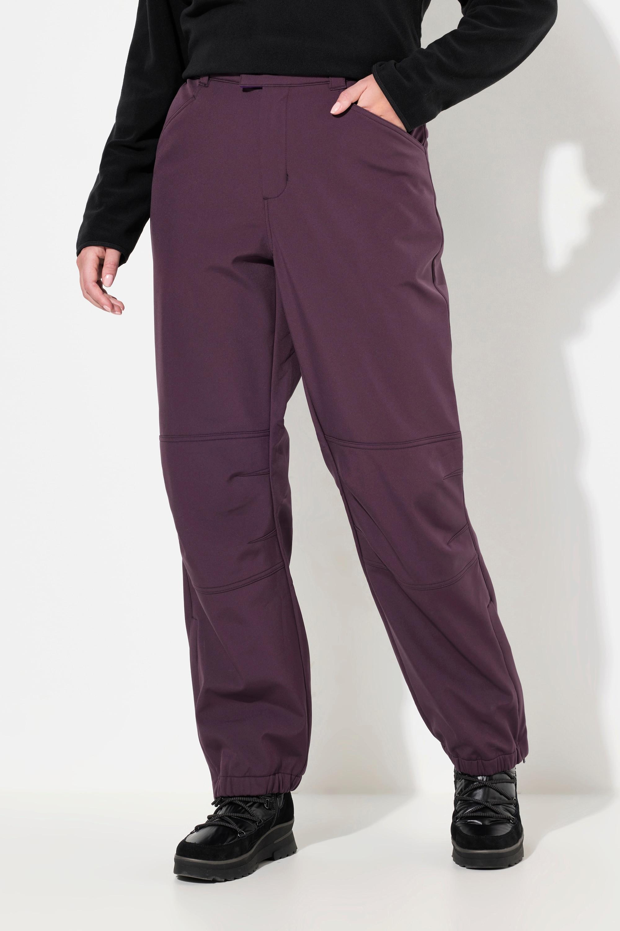 Ulla Popken Softshell Wasserabweisende Hose mit Fleecefutter