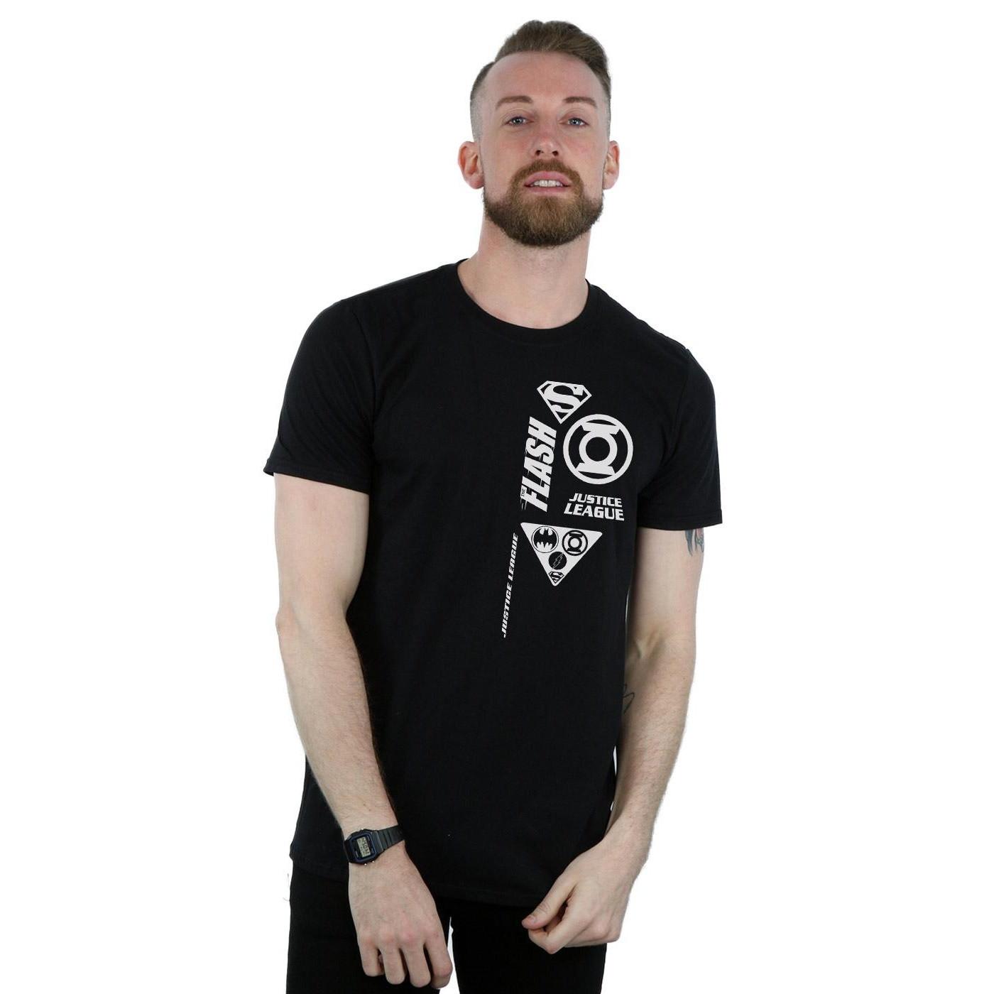 DC COMICS Justice League Bedrucktes Kurzarm T-Shirt