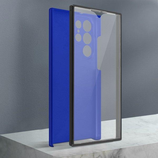 Avizar Full Case Samsung Galaxy S22 Ultra Blau