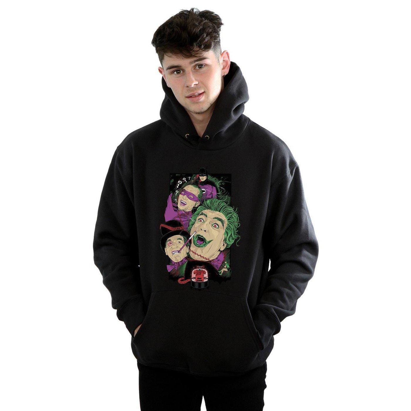 DC COMICS Rogues Gallery Kapuzenpullover