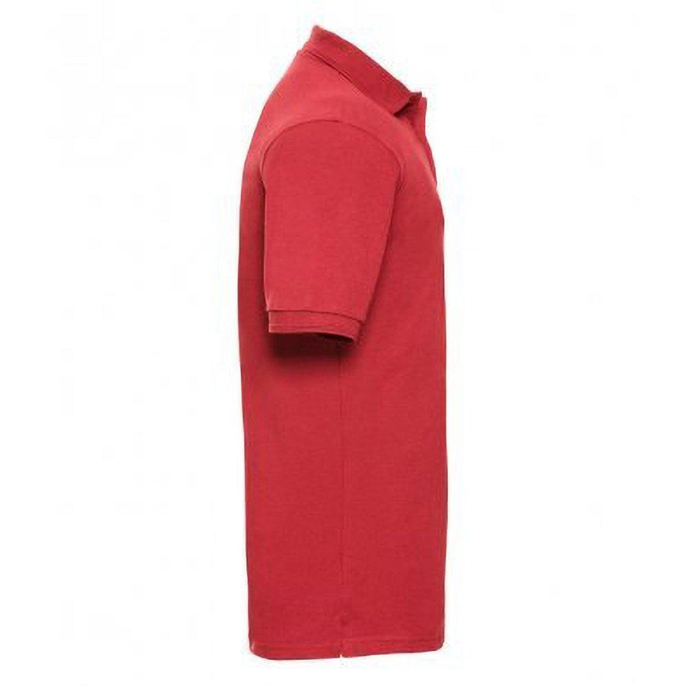 Russell Ripple Collar & Cuff Kurzarm Polo Shirt