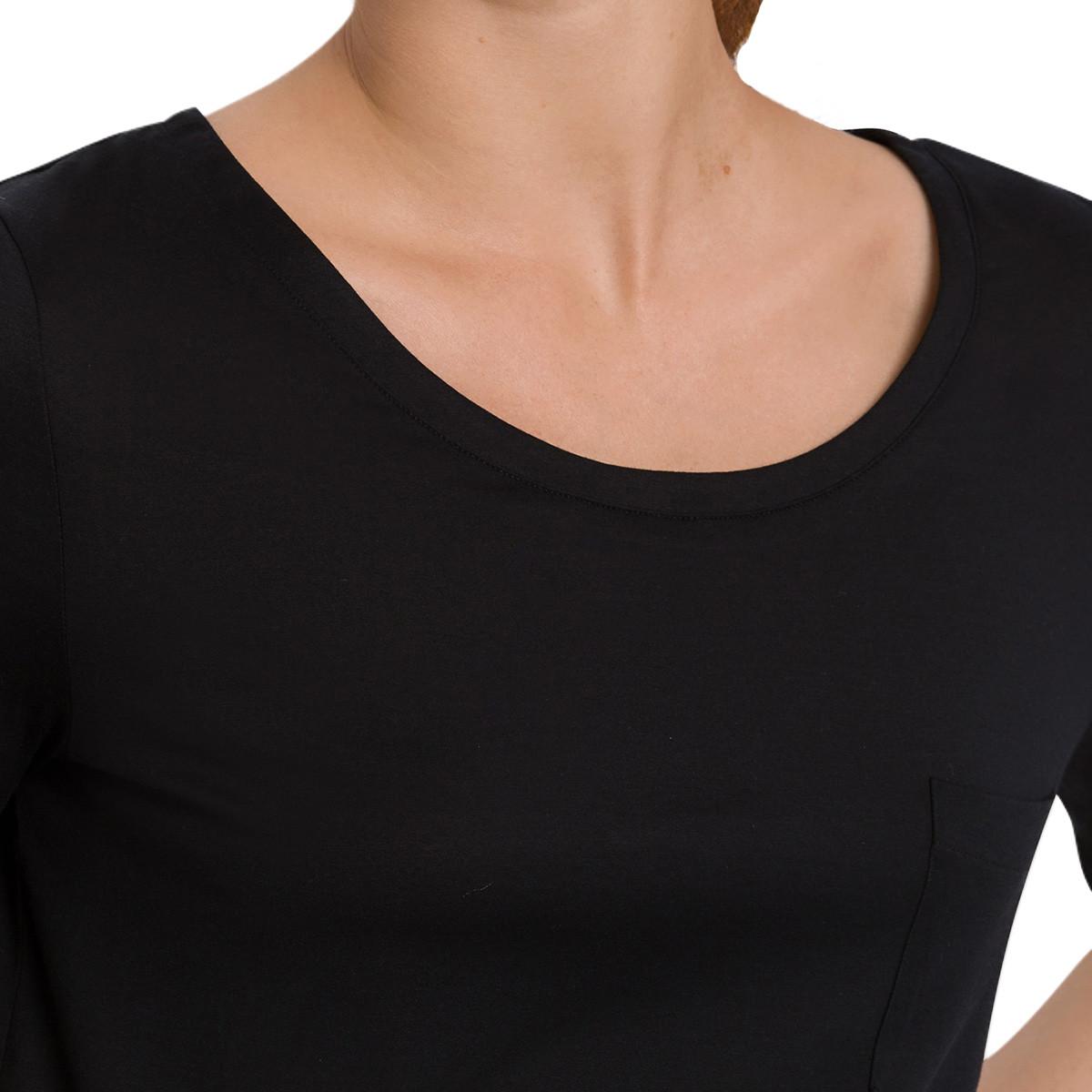 HANRO Cotton Deluxe - Nachthemd Kurzarm