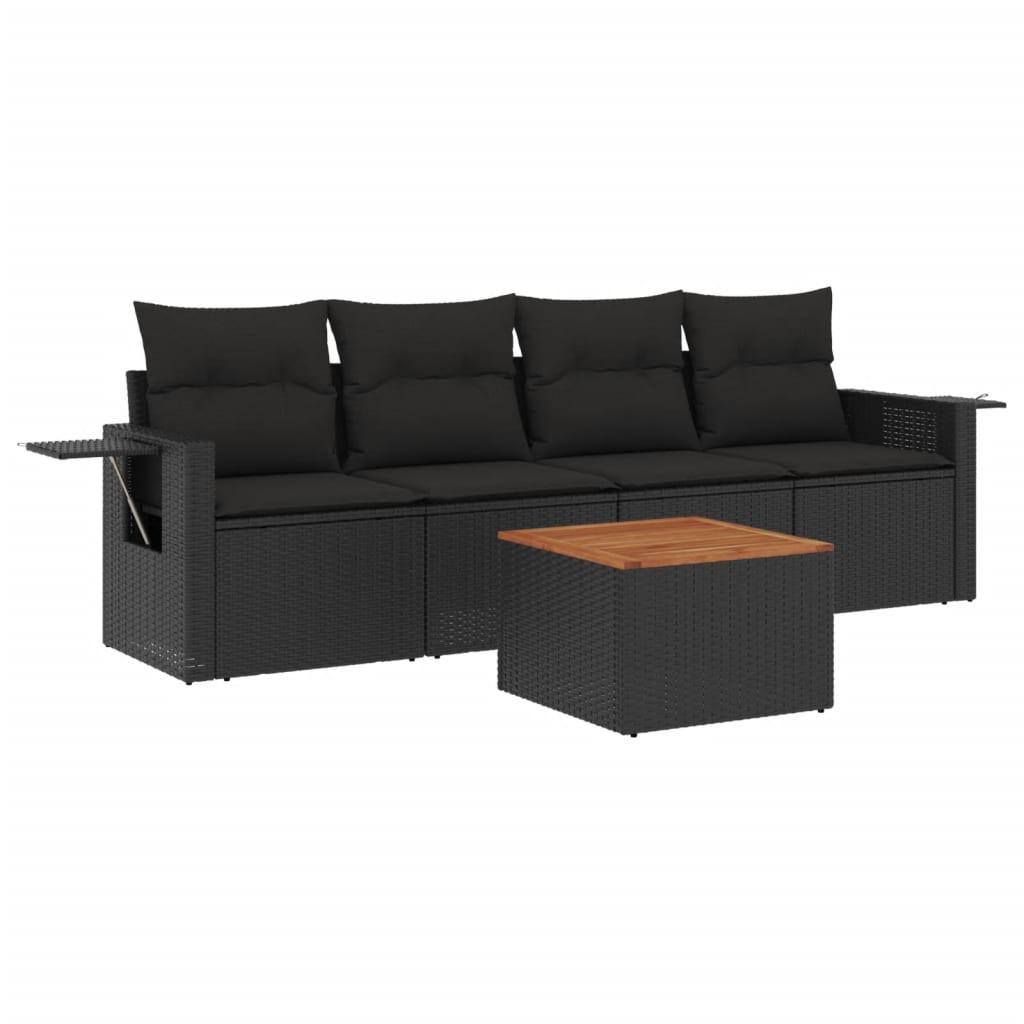 VidaXL Garten sofagarnitur poly-rattan