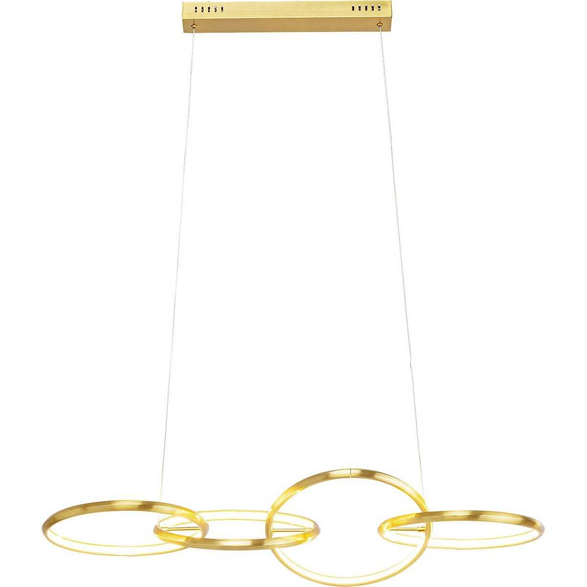KARE Design Hängeleuchte Galaxy LED gold 155