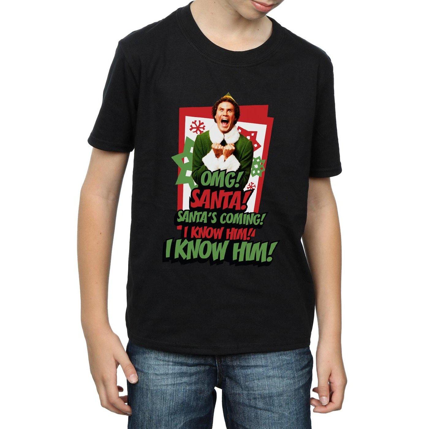Elf OMG Santa TShirt