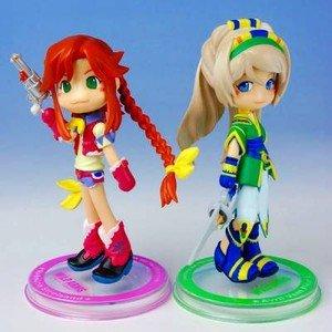 Medicom Statische Figur - Wild Arms - Rebecca Streisand & Avril Vent Fleur