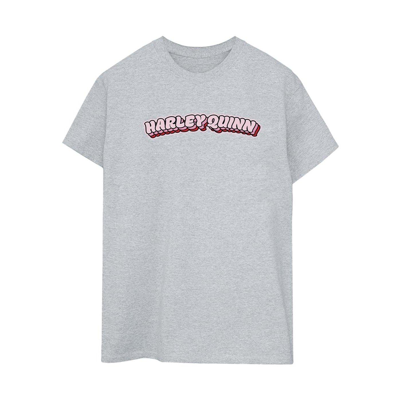 DC COMICS Harley Quinn Logo T-Shirt
