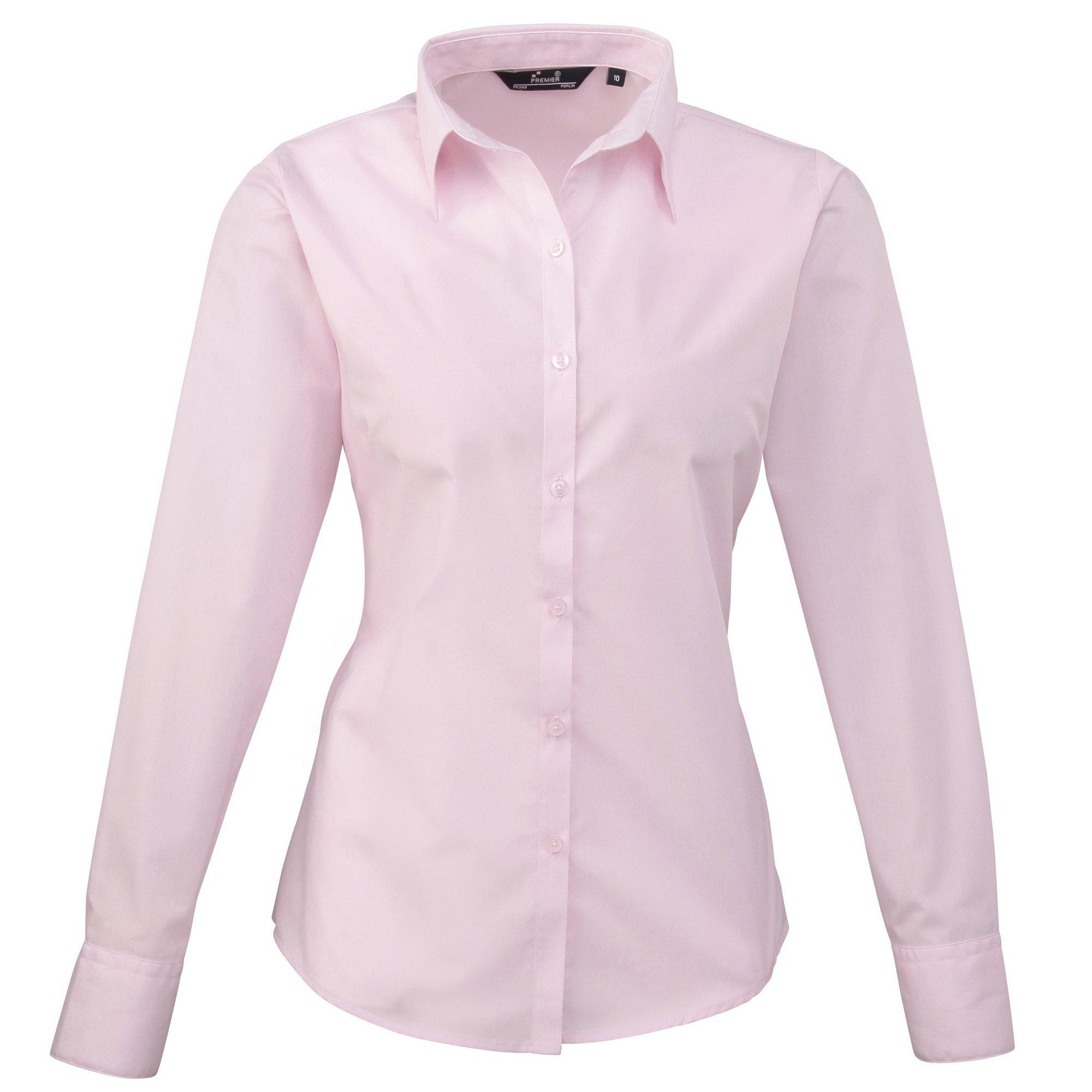 PREMIER Langärmlige Button-Down Bluse