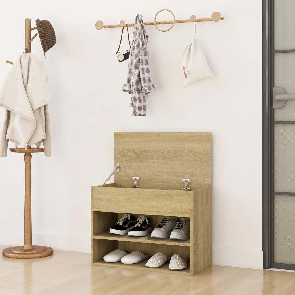 VidaXL Schuhbank holzwerkstoff