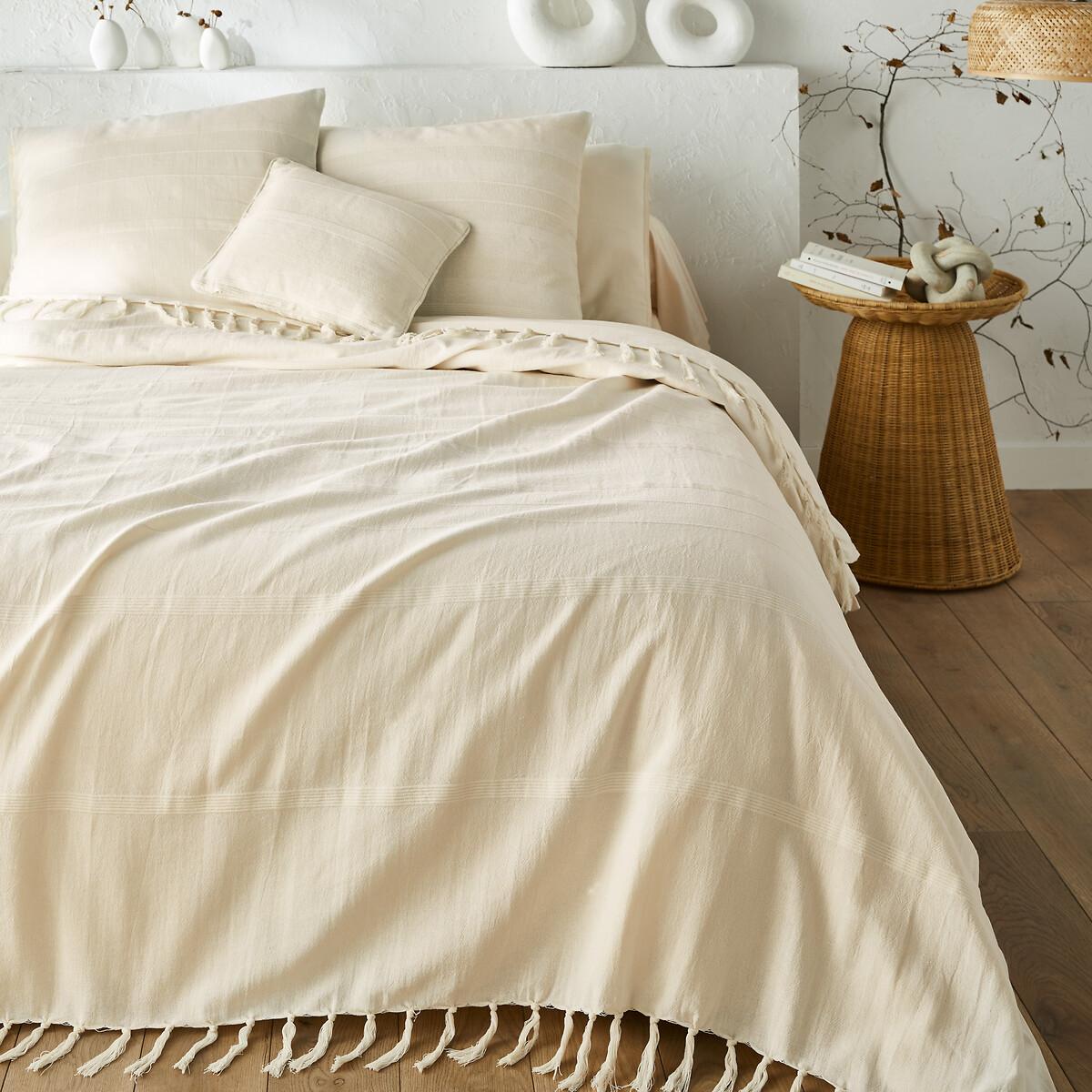 La Redoute Intérieurs Tagesdecke Nedo mit Fransen