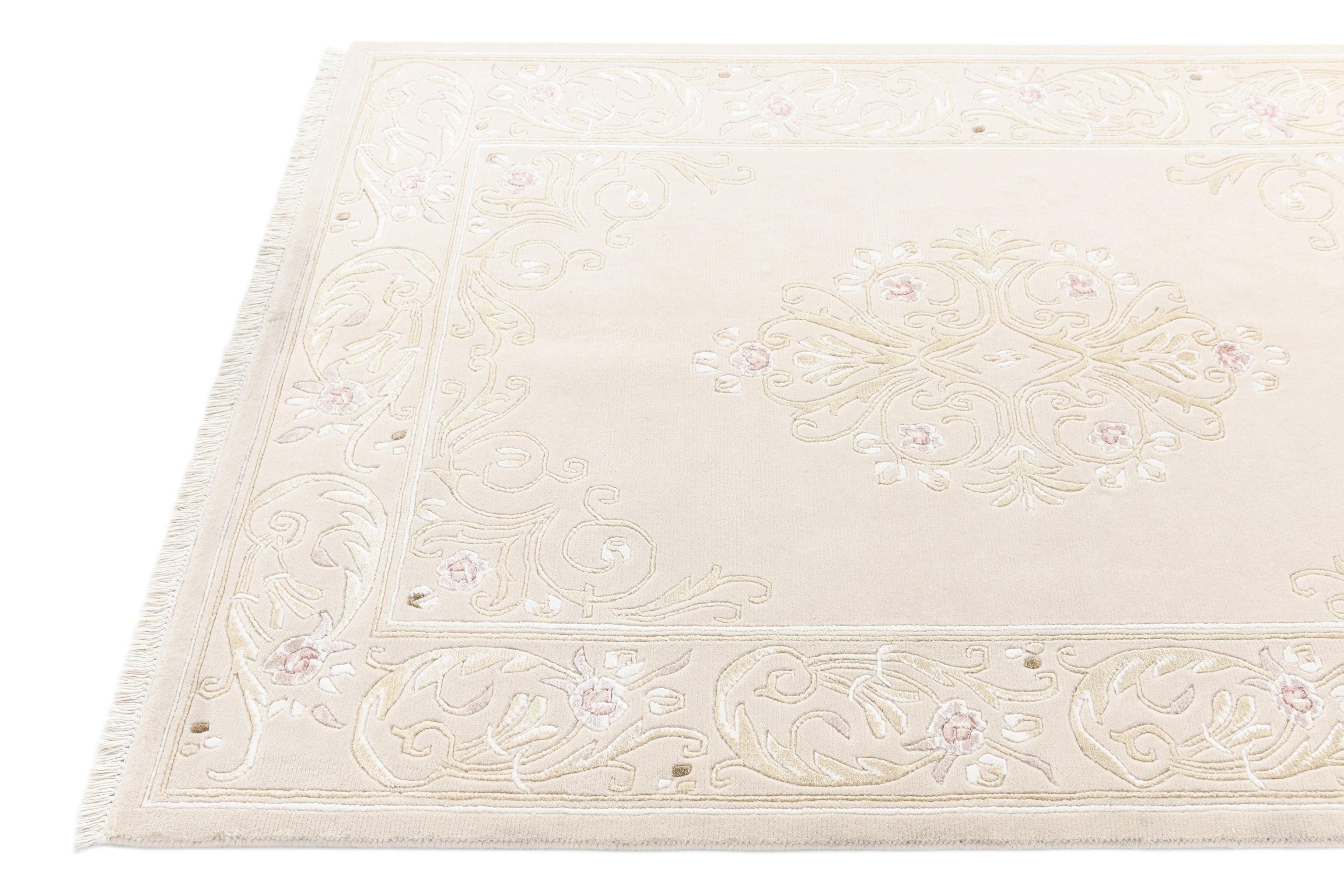 VIDAL Handgemachter Teppich Darya-Indian