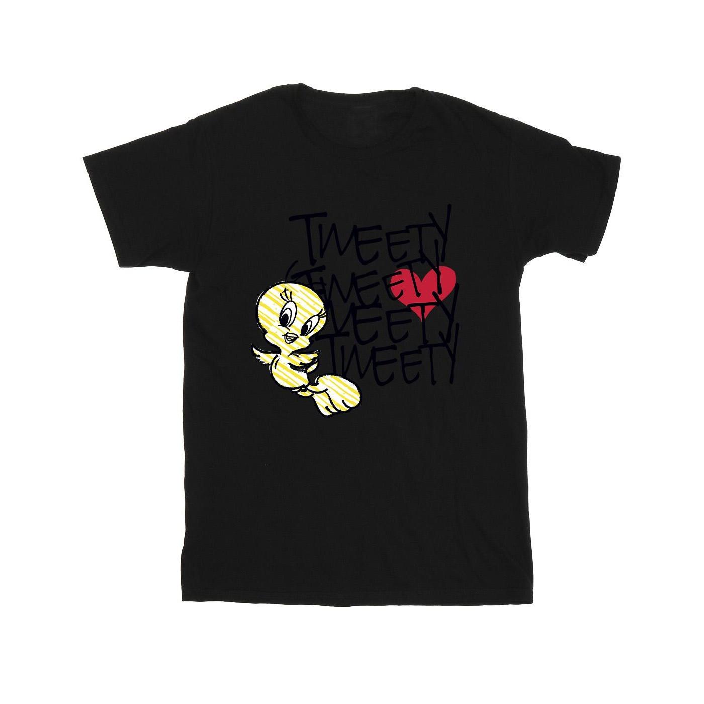 LOONEY TUNES Tweety Bird Grafik Print T-Shirt