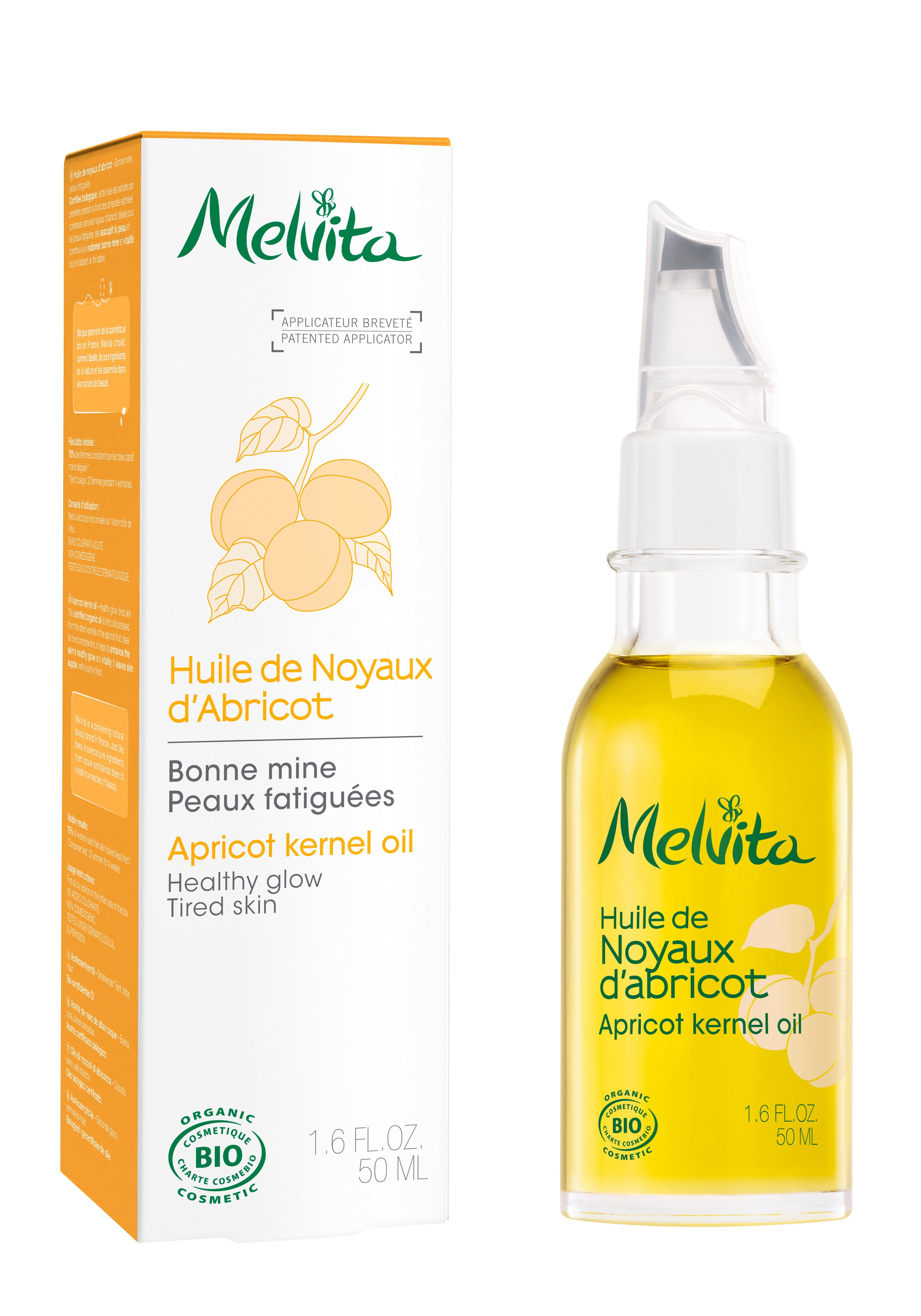 Melvita Bio-Aprikosenkernöl – Gesicht und Körper Pflegeöle