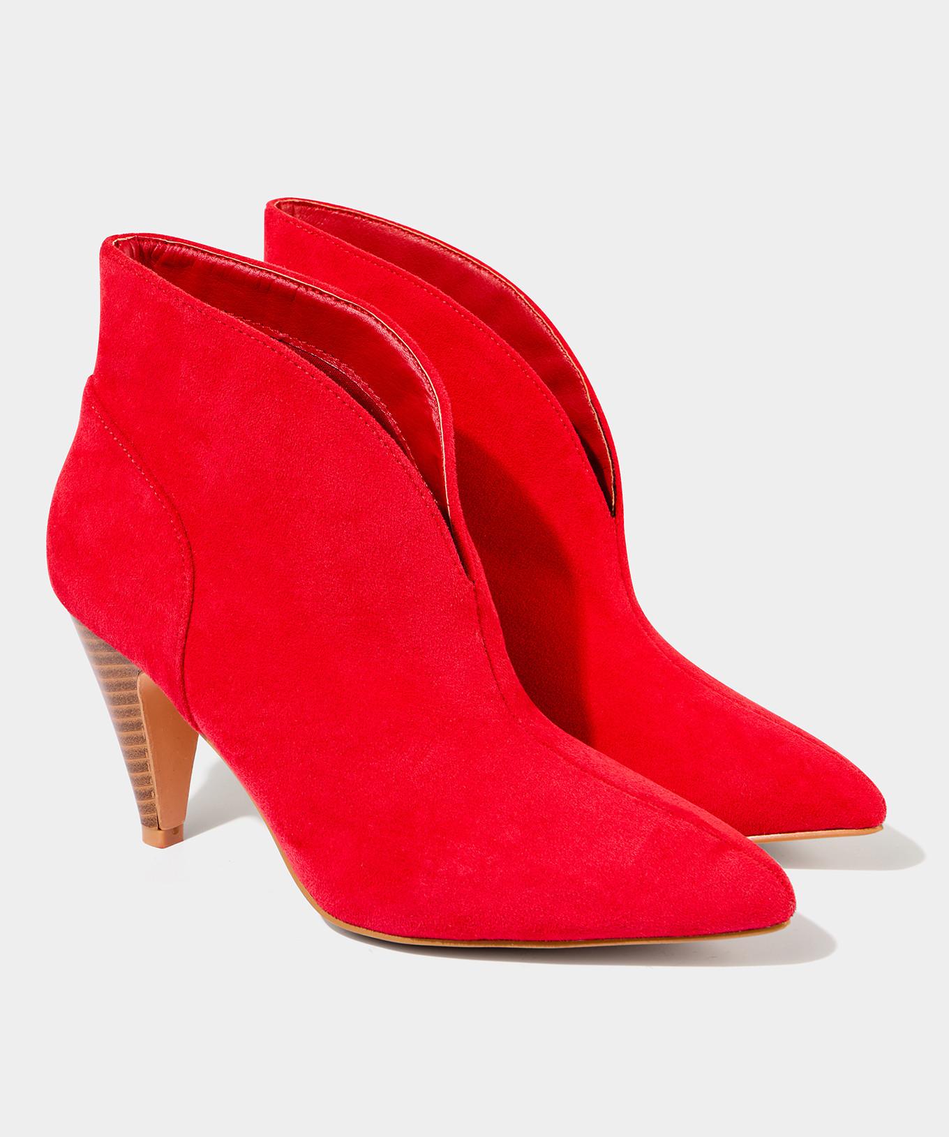 Joe Browns Spitzen-Stiefeletten aus Microsuede