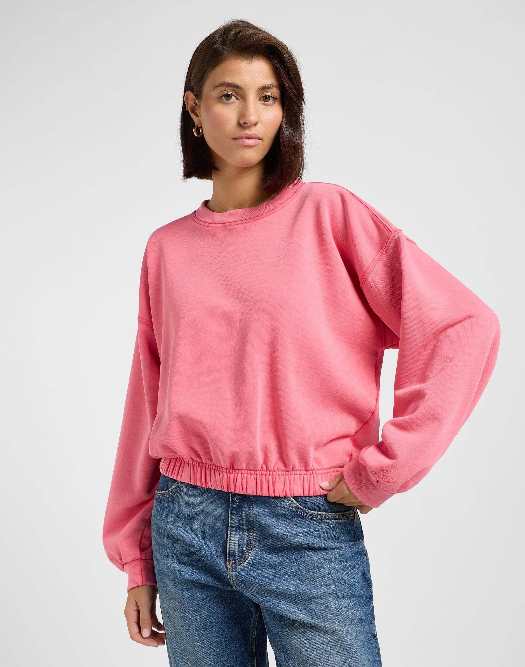 Lee Sweatshirt Sleeve Detail Sweatshirt