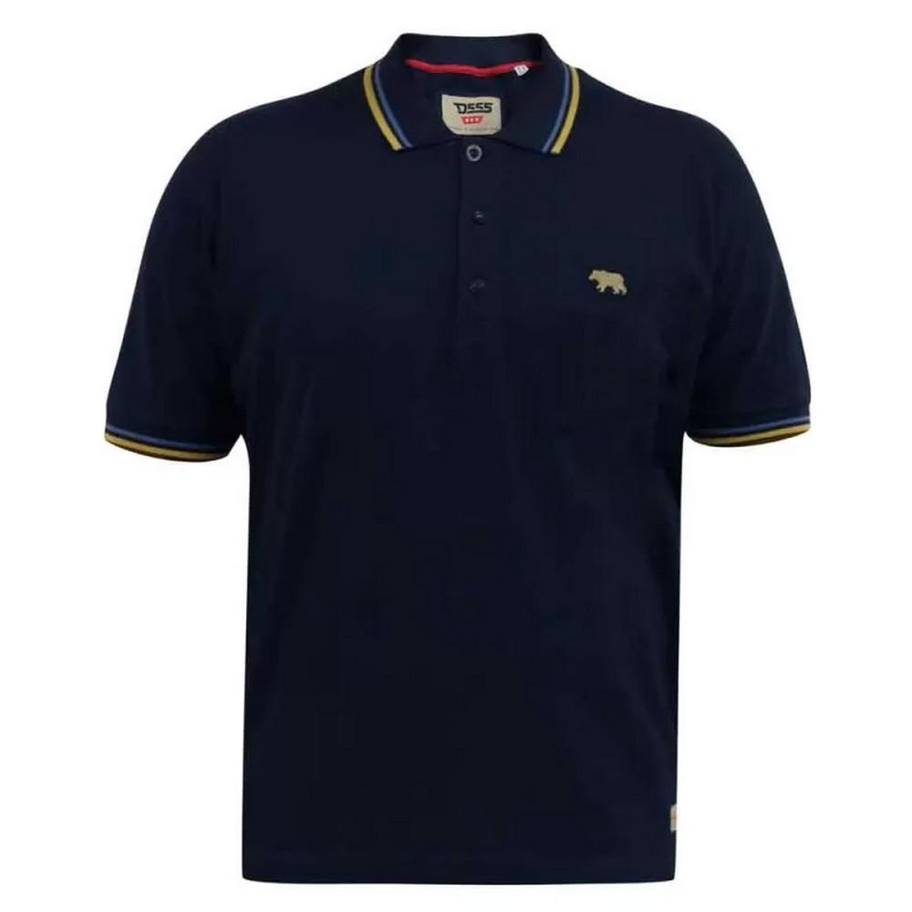Duke Hamford 1 Poloshirt Gerippter Kragen