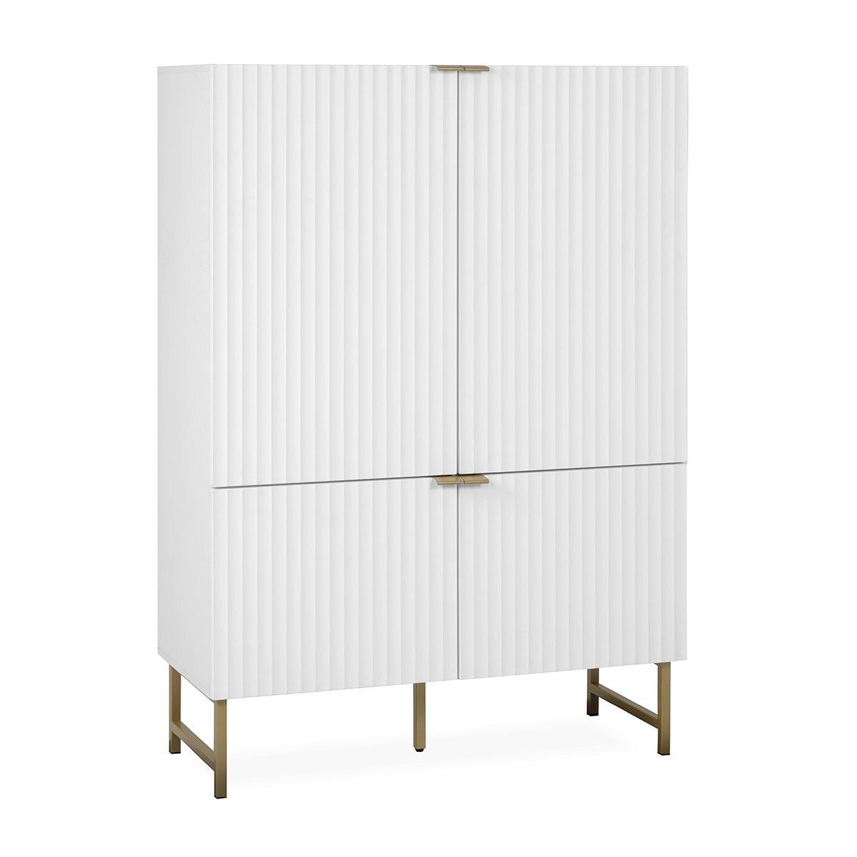 Calicosy Highboard 4 Türen L100 x H142 cm - Glasgow
