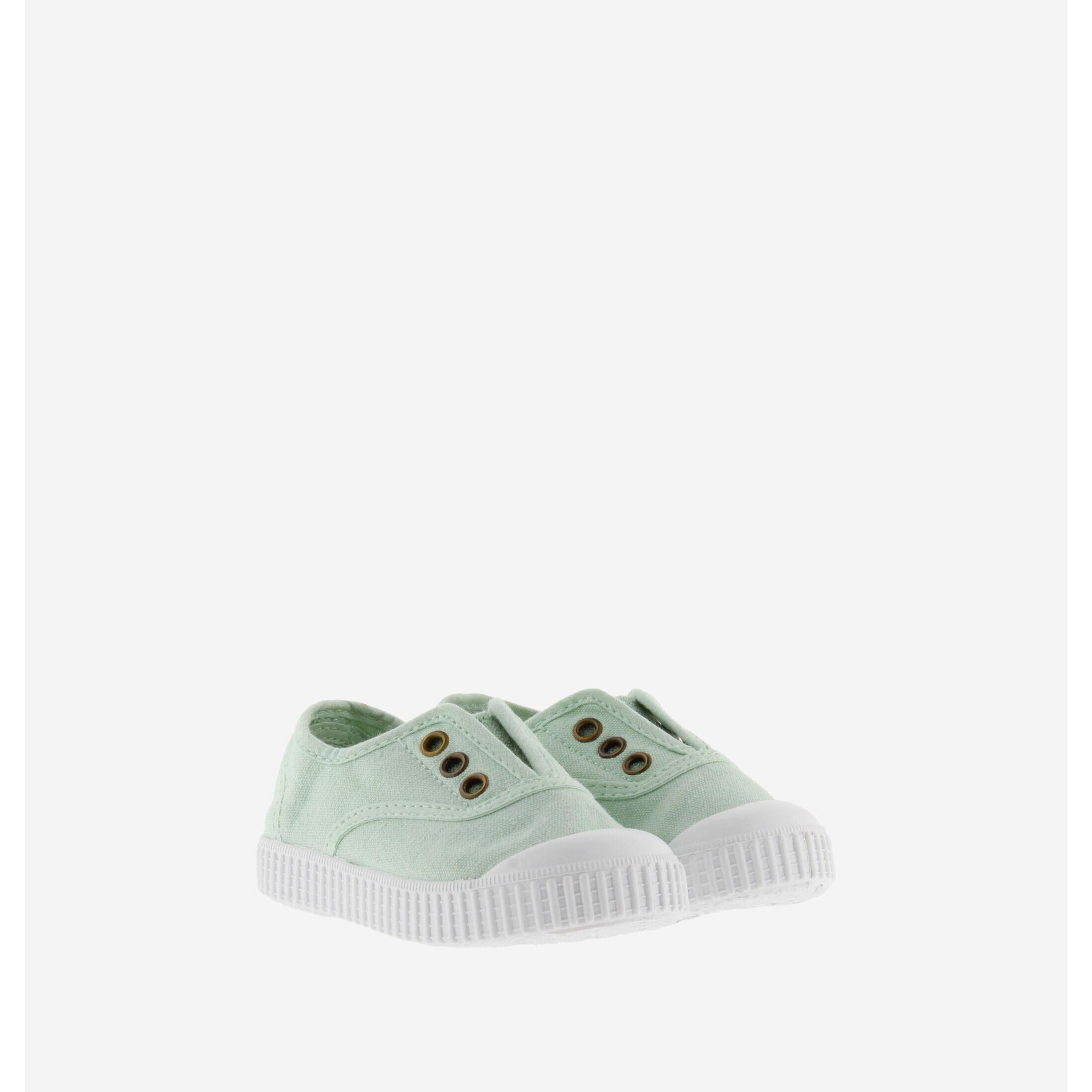 Victoria sneakers aus leinen mit gummiband kind 1915 inglesa