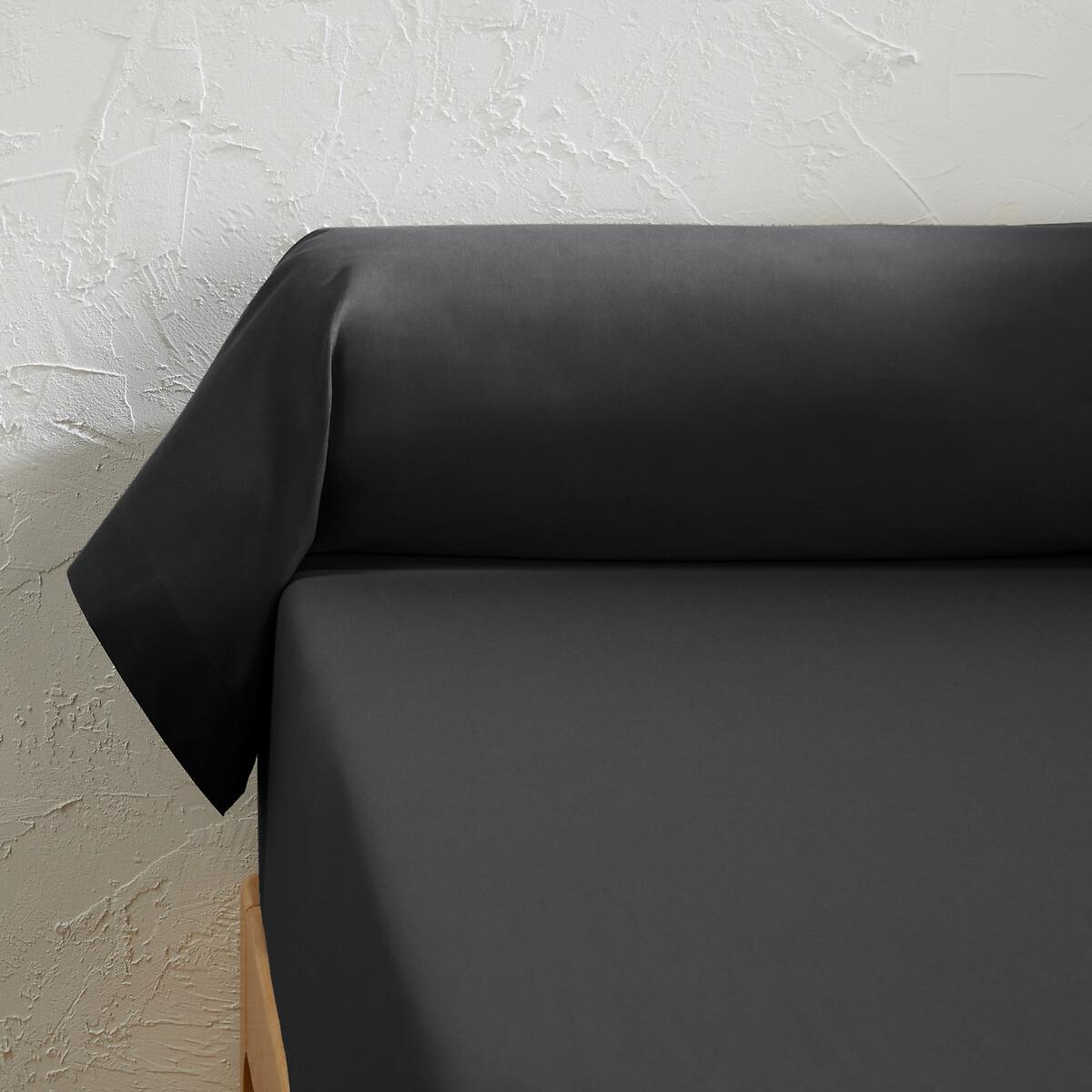 La Redoute Intérieurs Unifarbener Nackenrollenbezug aus Baumwolle Scenario