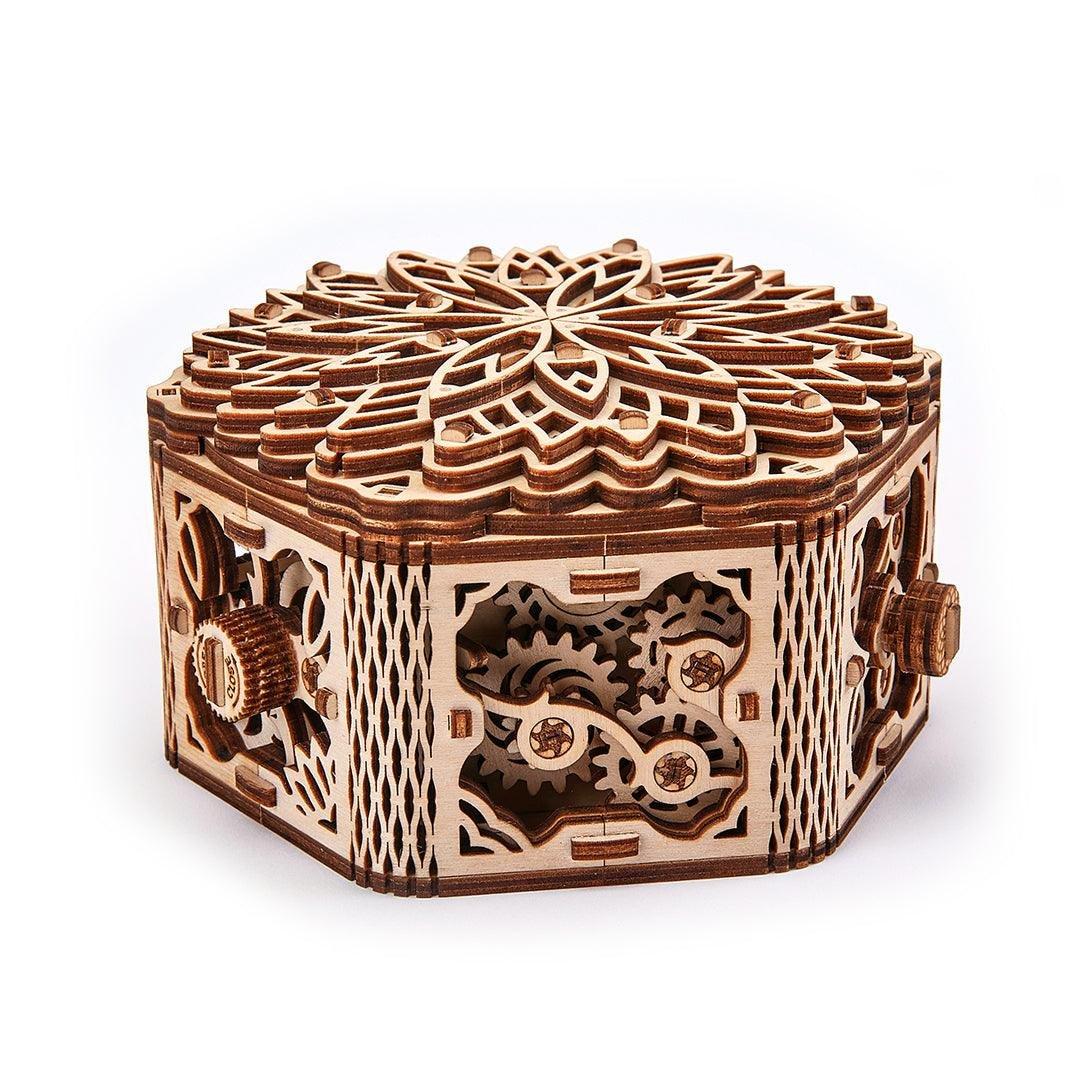 Wood Trick Mystery Flower - Schmuckkästchen - 3D Holzbausatz