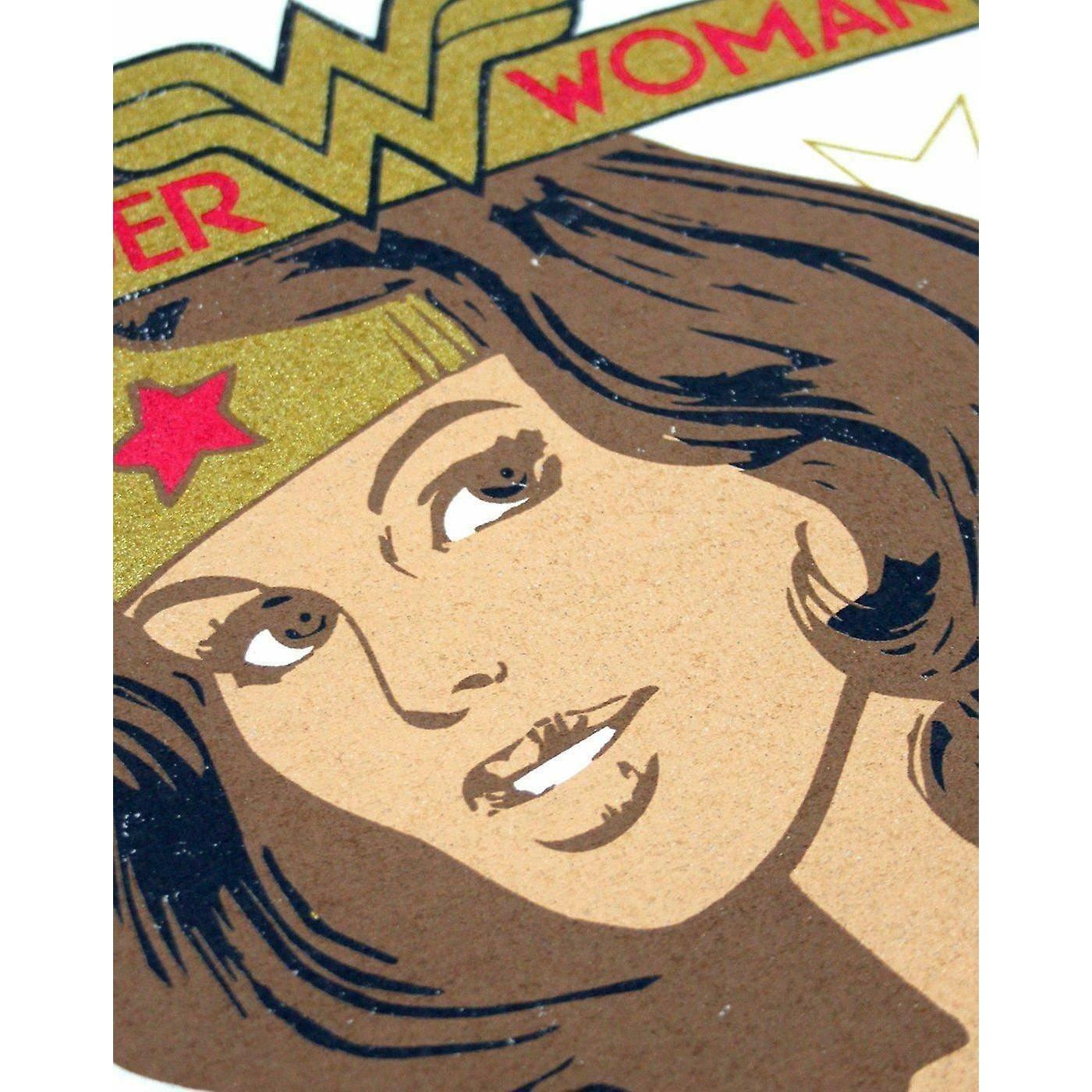 Wonder Woman Wonder Woman Portrait Slim Fit T-Shirt