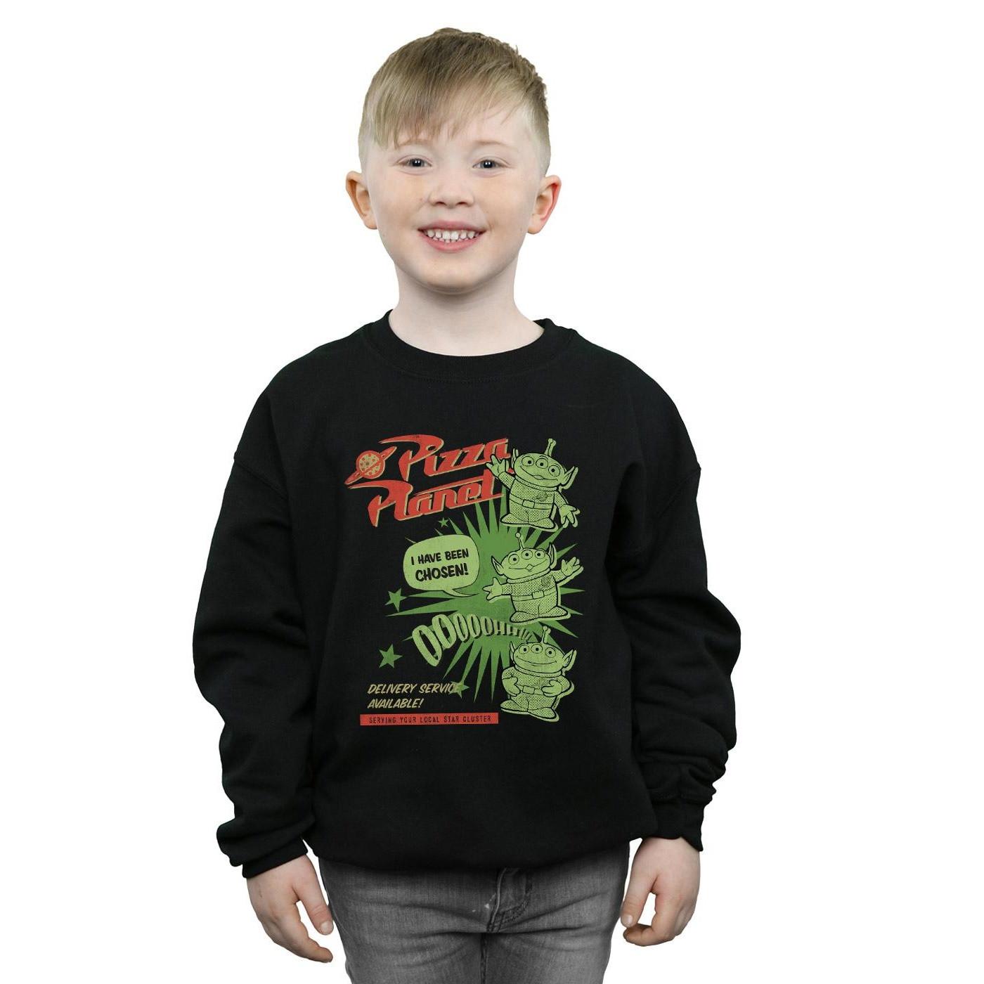 Disney Toy Story 4 Pizza Planet Little Green Men Sweatshirt