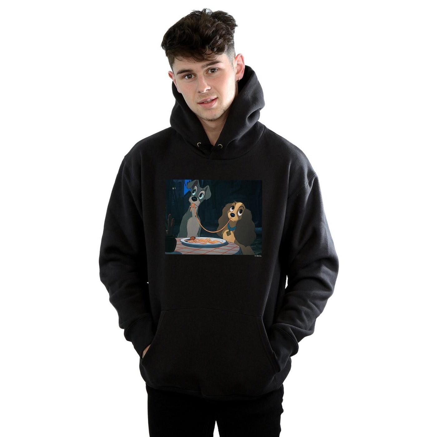 Disney Lady And The Tramp Spaghetti Slurp Kapuzenpullover