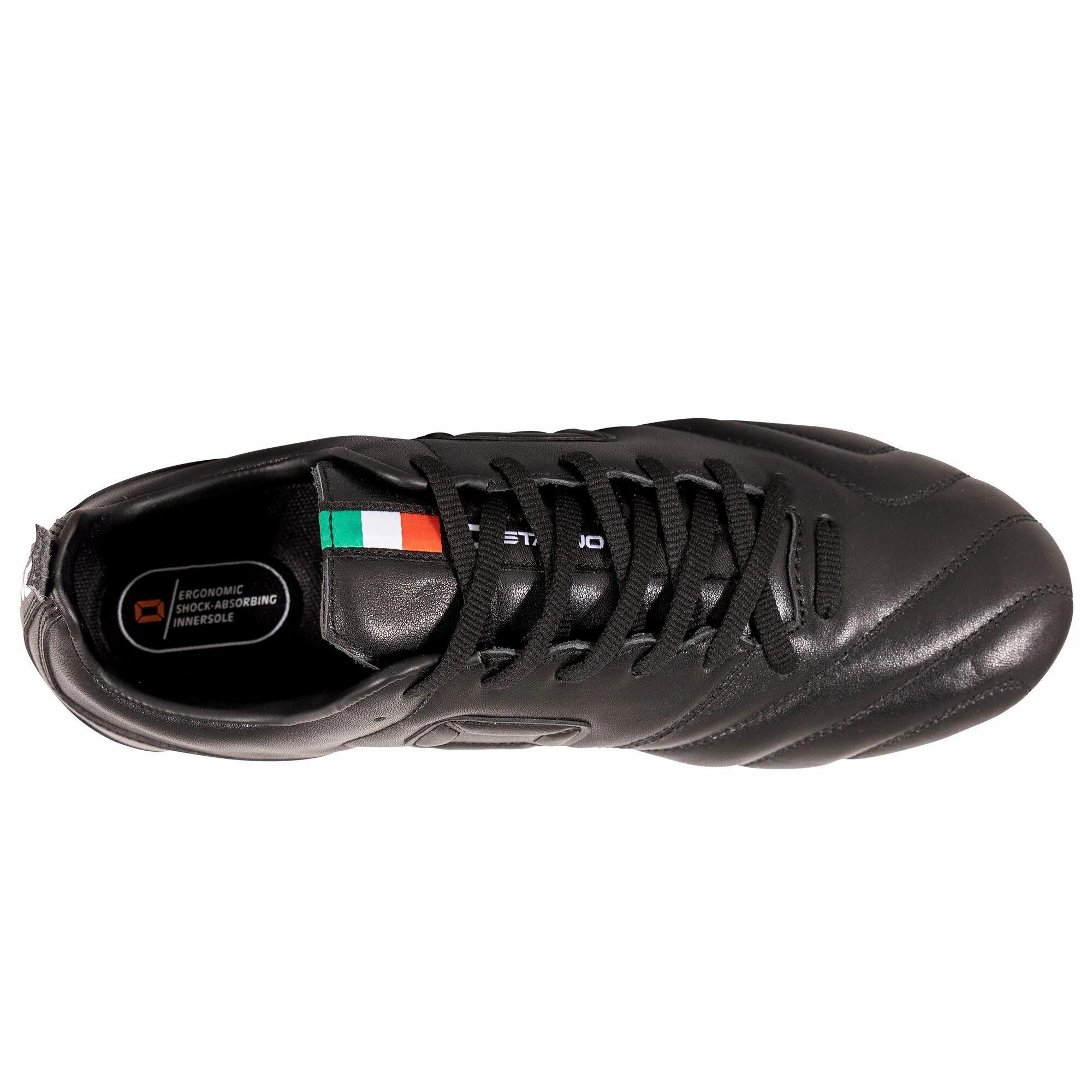Stannol fußballschuhe fester boden nibbio nero