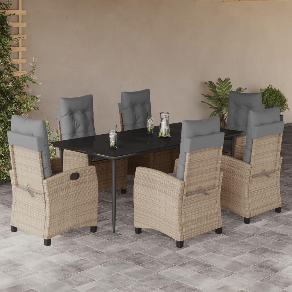 VidaXL Garten essgruppe poly-rattan