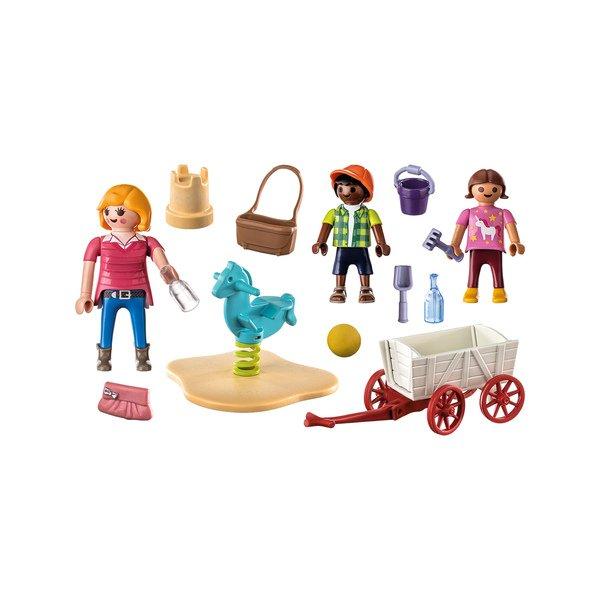 Playmobil 71258 Starter Pack Erzieherin mit Bollerwagen