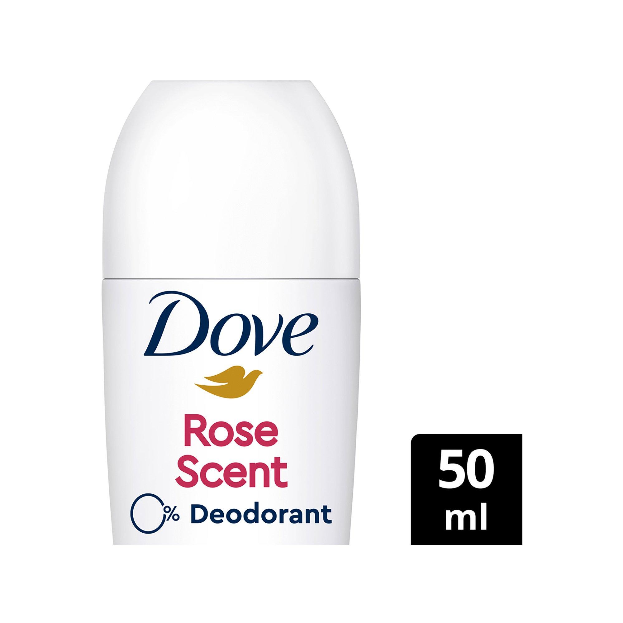 Dove Dove Deo 0% Rosenduft Roll-On Deo-Roll-on Rosenduft
