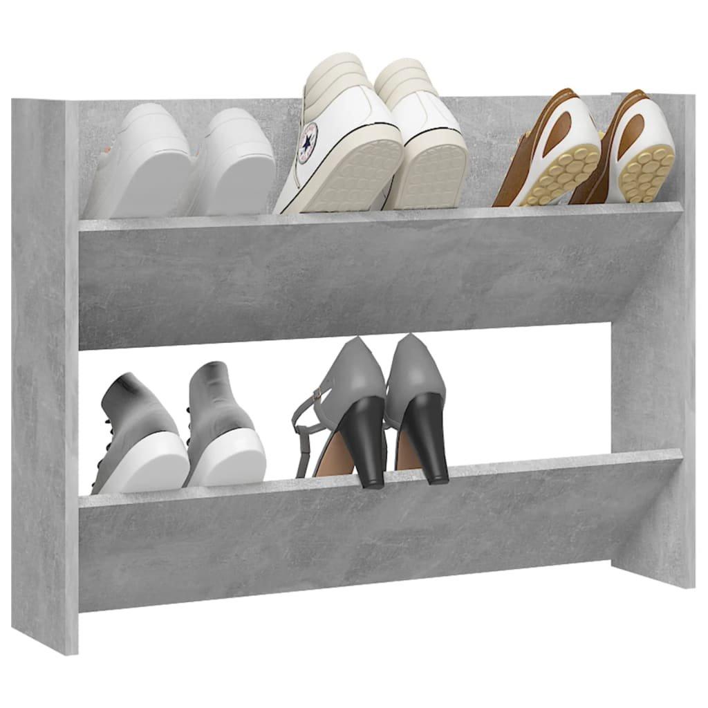 VidaXL Wand-schuhschrank holzwerkstoff