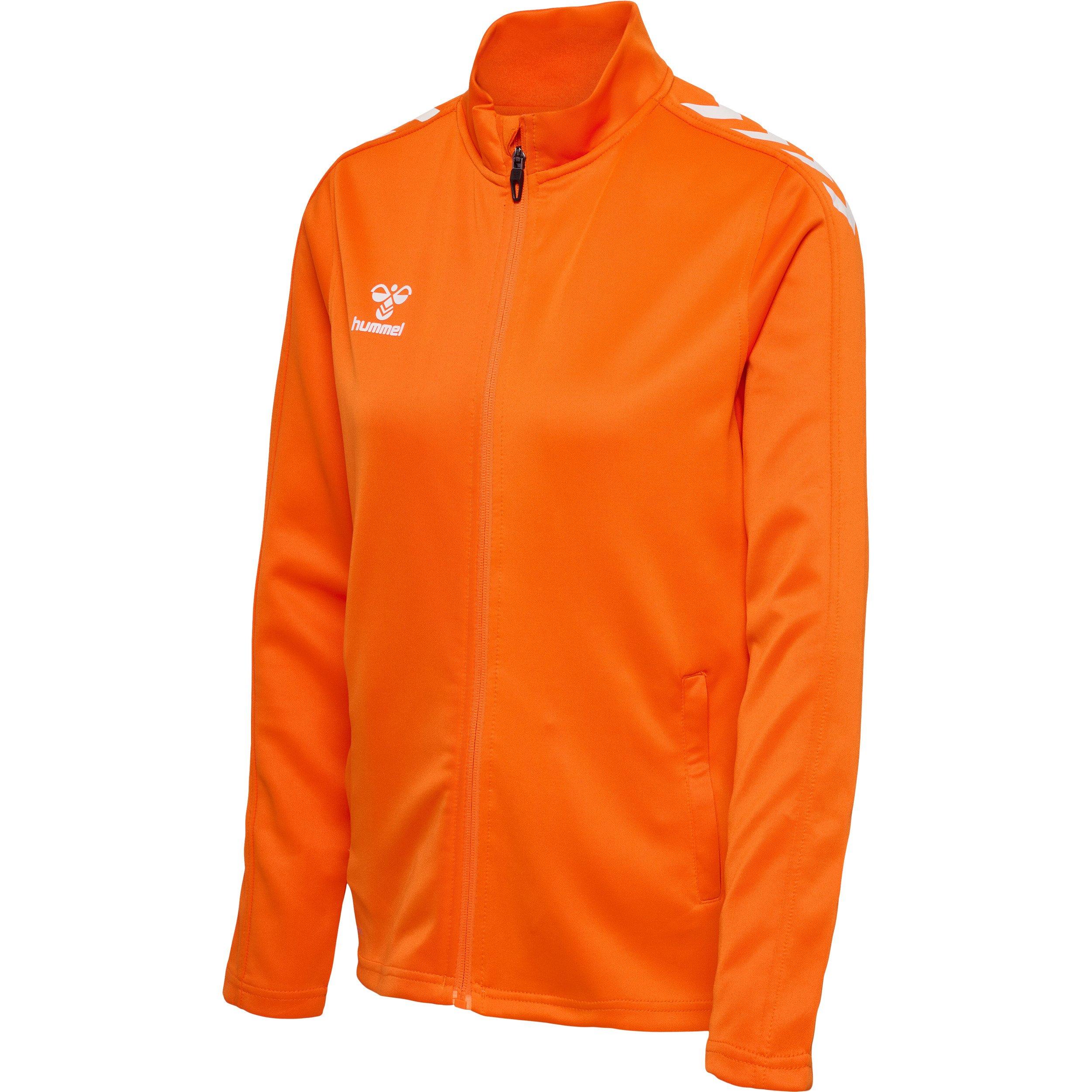 Hummel trainingsjacke mit halbem reißverschluss damen core xk