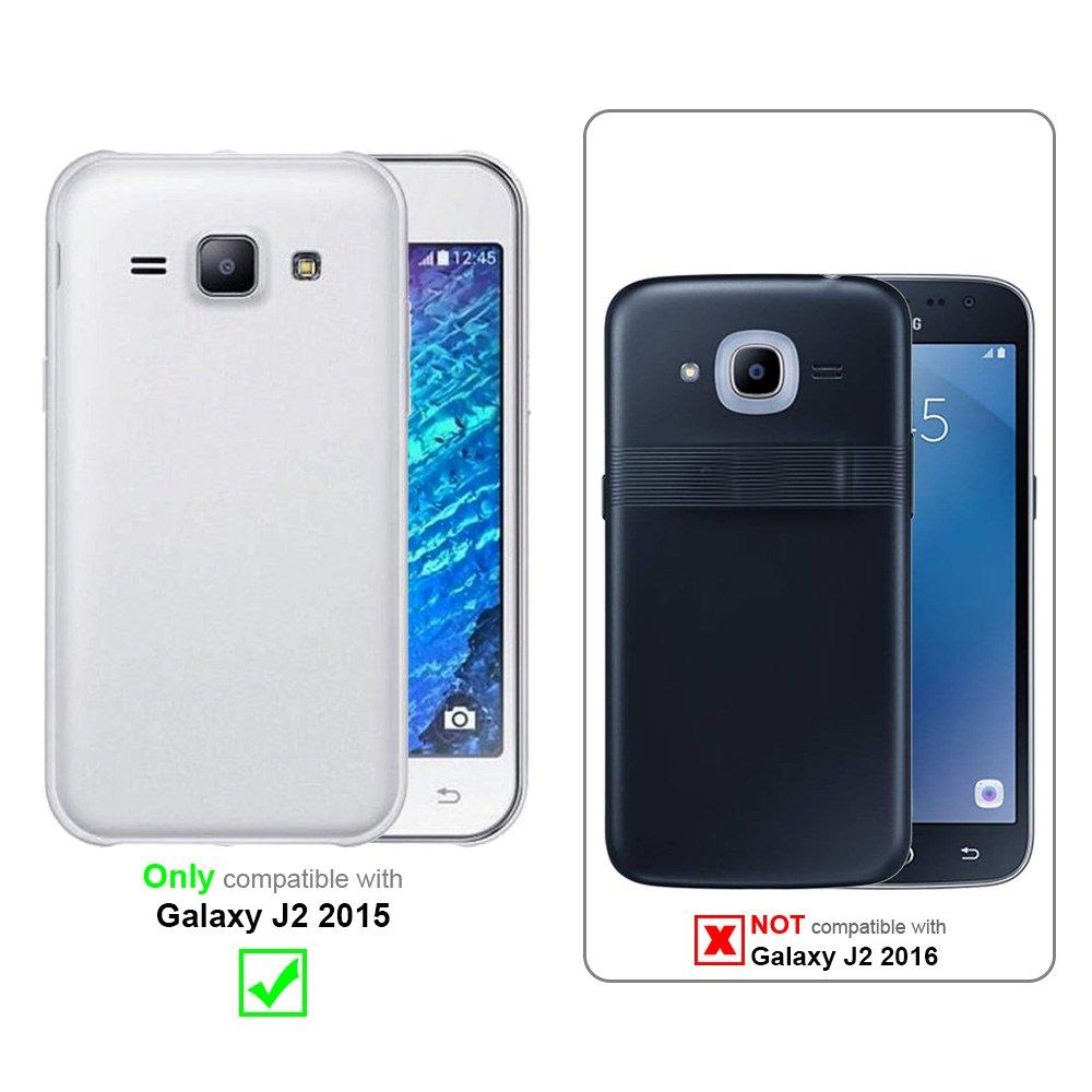 Cadorabo Hülle für Samsung Galaxy J2 2015 TPU Silikon Candy