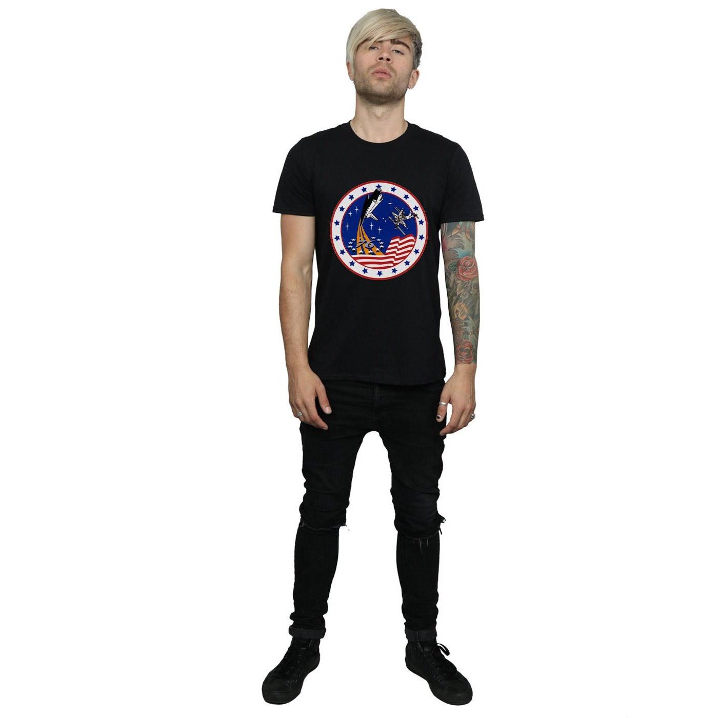 Nasa Rocket 76 Bedrucktes T-Shirt