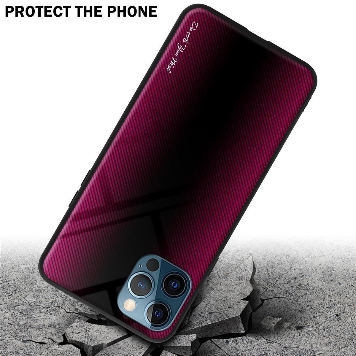 Cadorabo Hülle für Apple iPhone 13 PRO MAX Streifen Optik