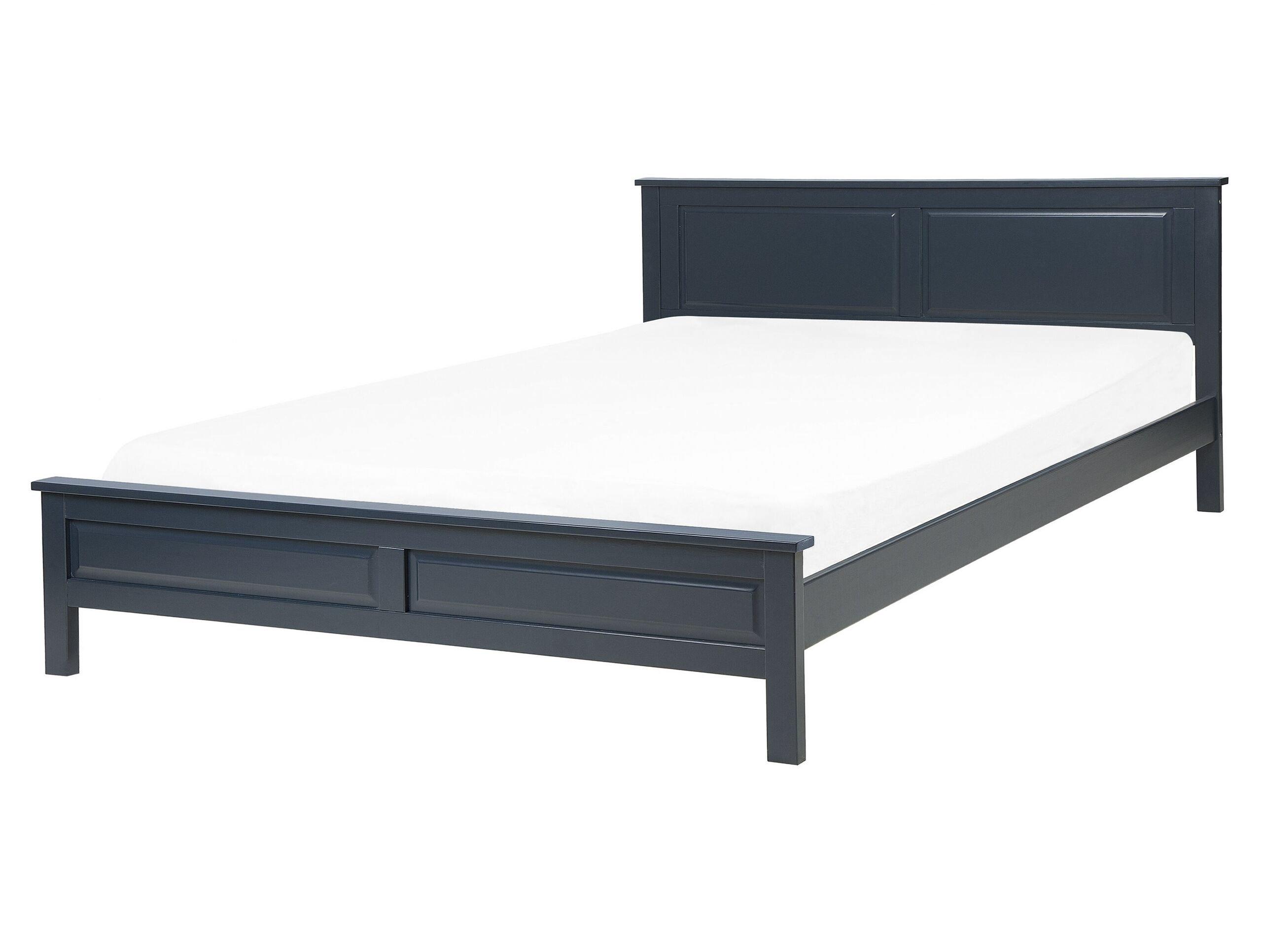 Beliani Bett mit Lattenrost aus Kiefernholz Modern OLIVET
