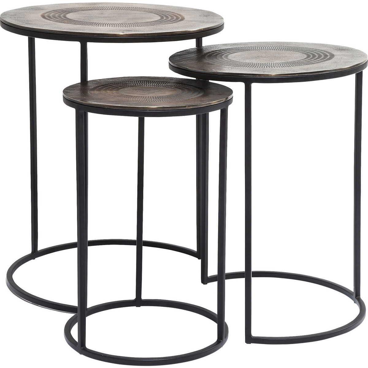 KARE Design Beistelltisch Marrakesh (3/Set)