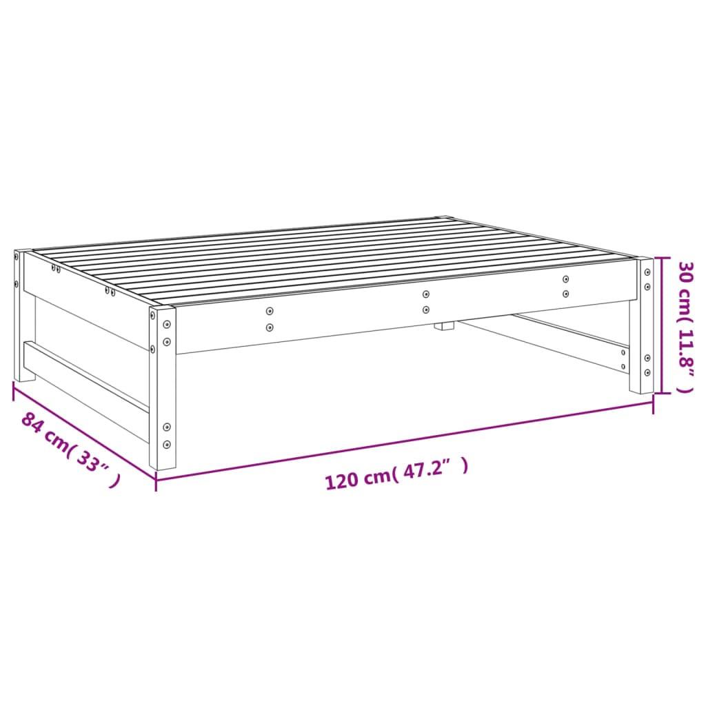 VidaXL Gartenhocker kiefernholz