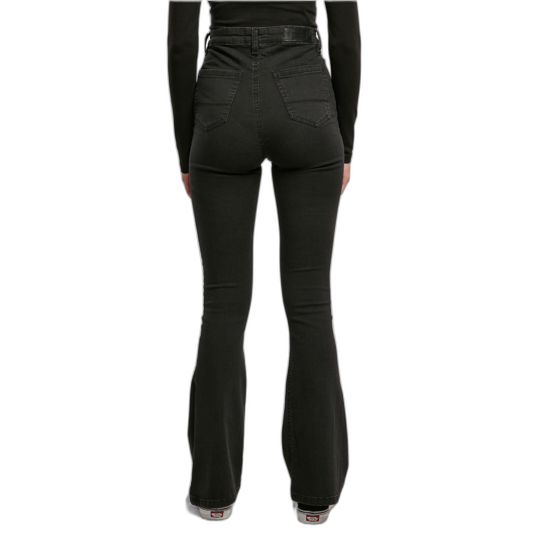 URBAN CLASSICS Super Dehnbare Bootcut Jeans
