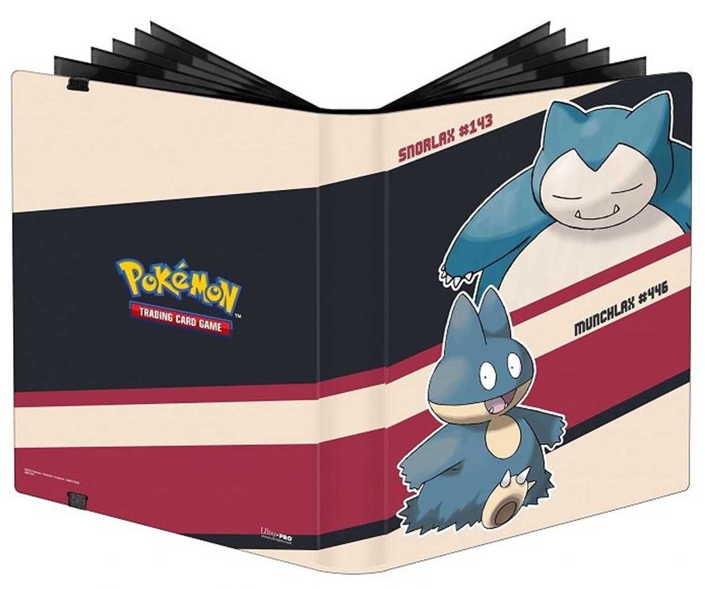 Ultra PRO Snorlax & Munchlax 9-Pocket - Ultra PRO Ordner