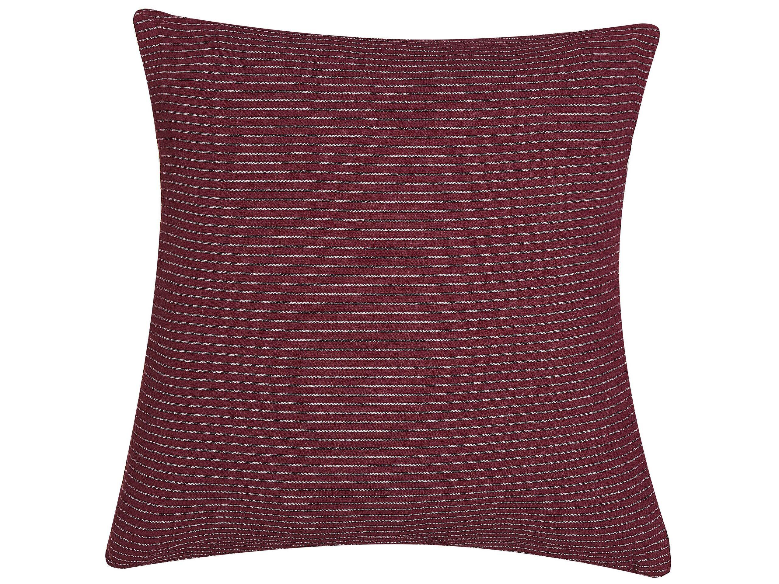 Beliani Dekokissen 2er Set aus Polyester Glamourös CAMPANULA