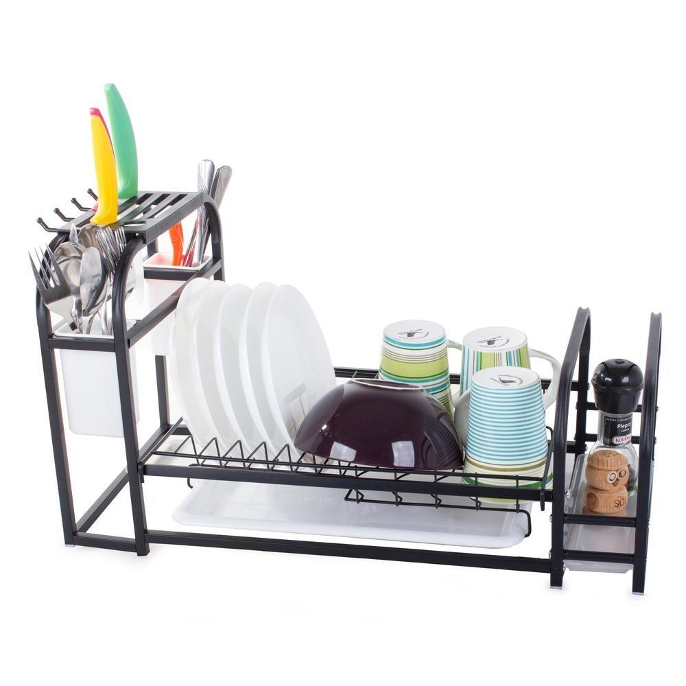 Northio Disk-Rack mit Tropfschale und Ablage -
