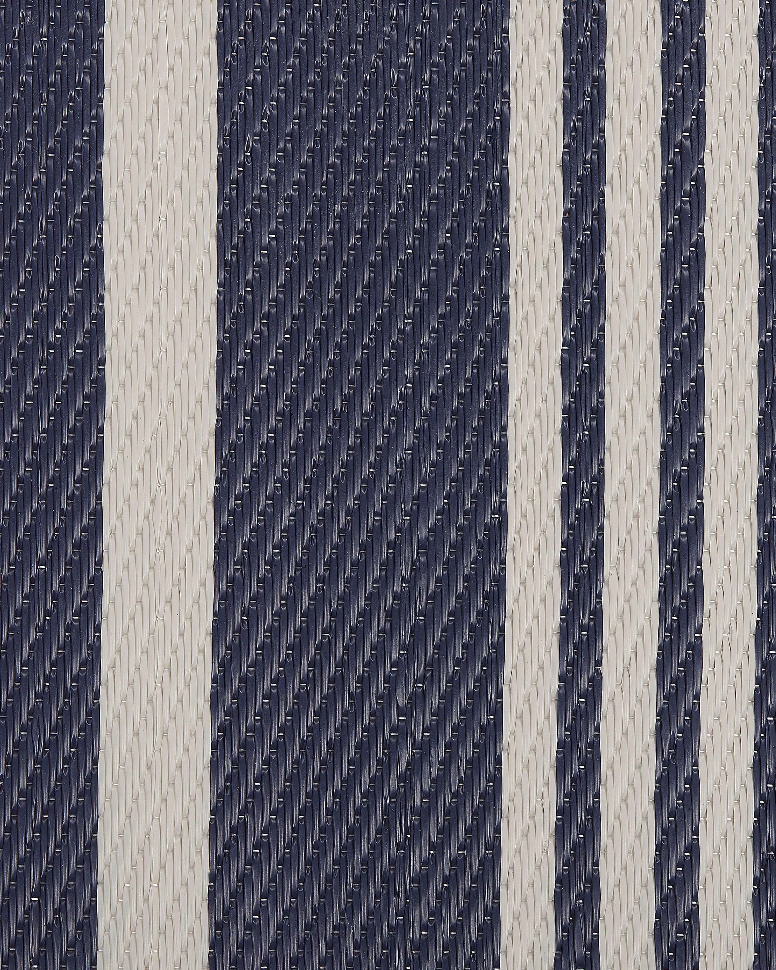 Beliani Outdoorteppich aus Polypropylen Modern HALDIA