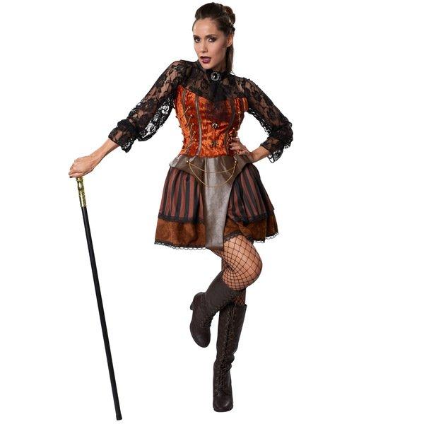 Tectake Frauenkostüm Steampunk Gräfin