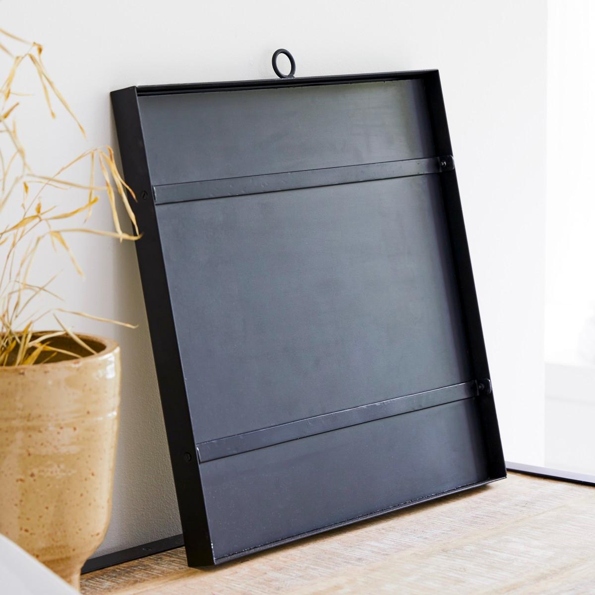 Tikamoon Spiegel aus Metall 50 cm Square