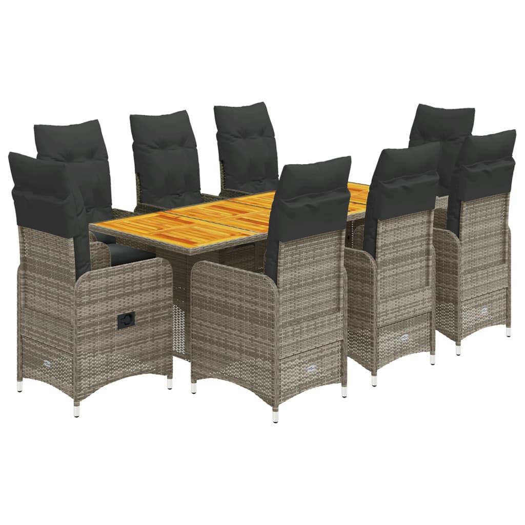 VidaXL Bistro set poly-rattan