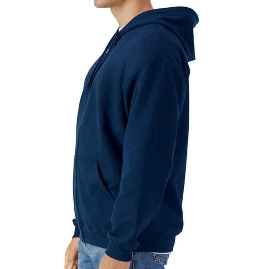 Gildan Softstyle Hoodie mit durchgehendem Reißverschluss