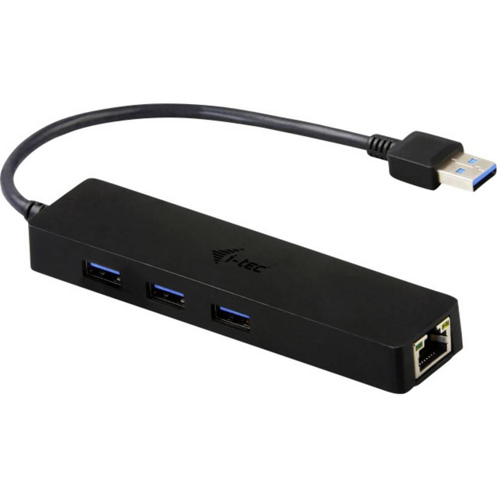 i-tec USB 3 Slim HUB 3 Port + Gigabit Ethernet Adapter