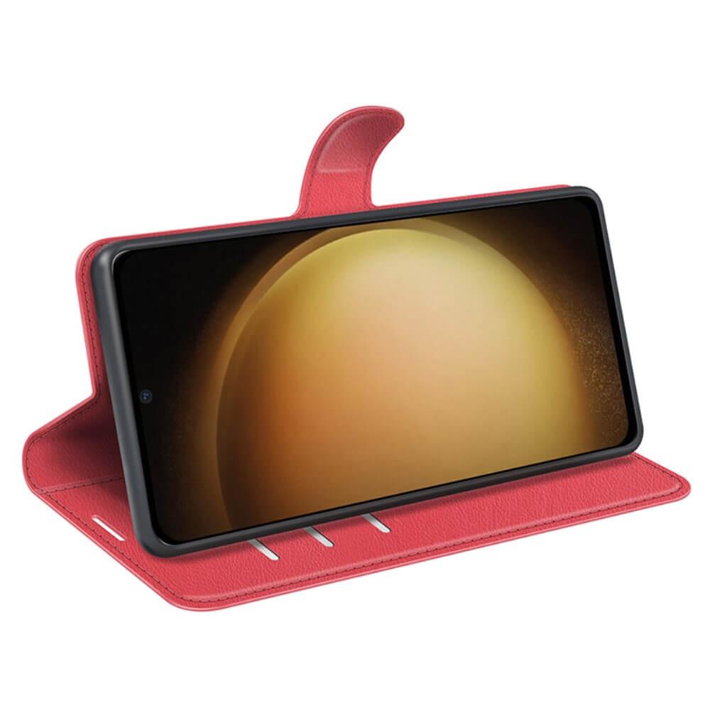 Cover-Discount Galaxy S24+ - Leder Etui Hülle